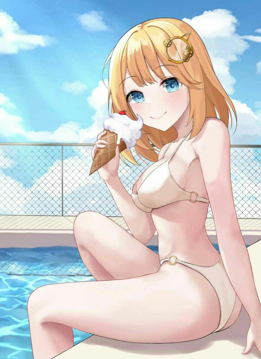 Amelia Watson and Wet Kronii