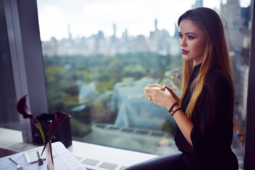 Christina Bazan in underwear