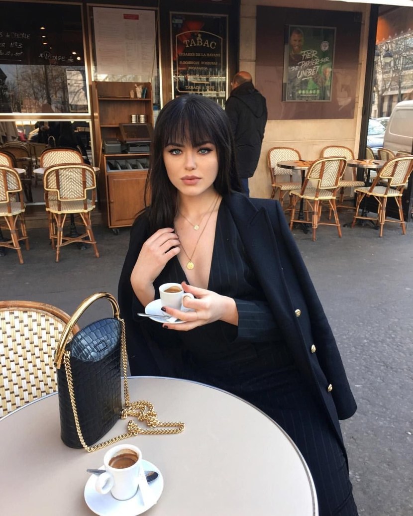 Christina Bazan brown hair