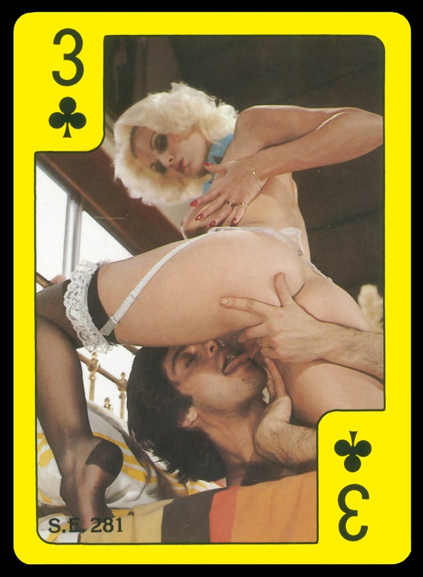 Playing cards pornography