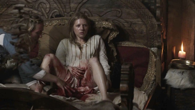 Woman Viking with big tits