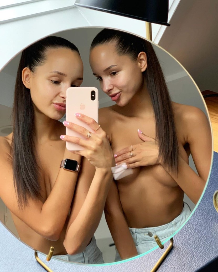 Fatheeva Alina and Adelina Naked