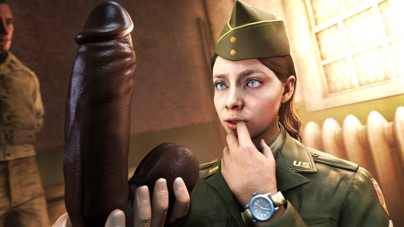 Call of Duty ww2 Sex with a Frenchwoman