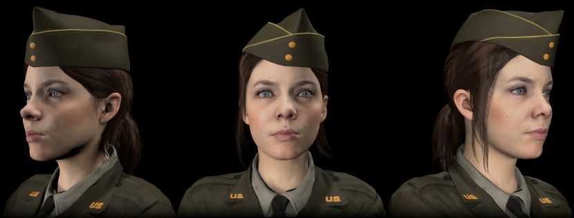 Naked characters from the stake of