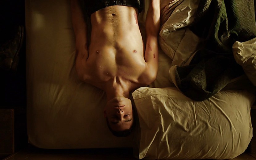 Stefani Corneliussen Mr. Robot bed scene