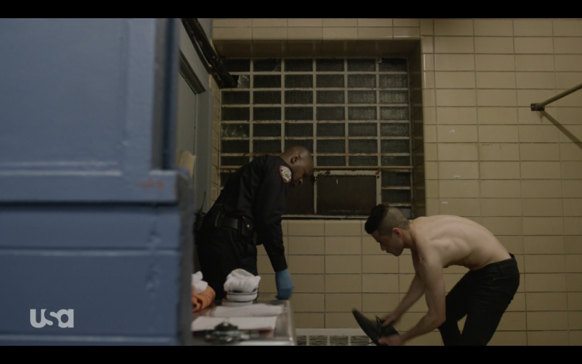 Mr. Robot Scene in the toilet