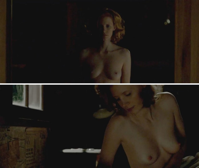 Jessica Chastain Naked in the film