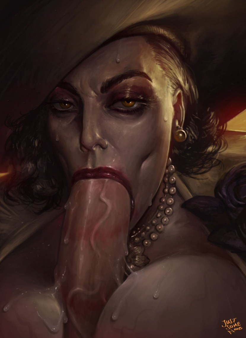 Resident Evil 8 Village Lady Dimitrescu Hentai