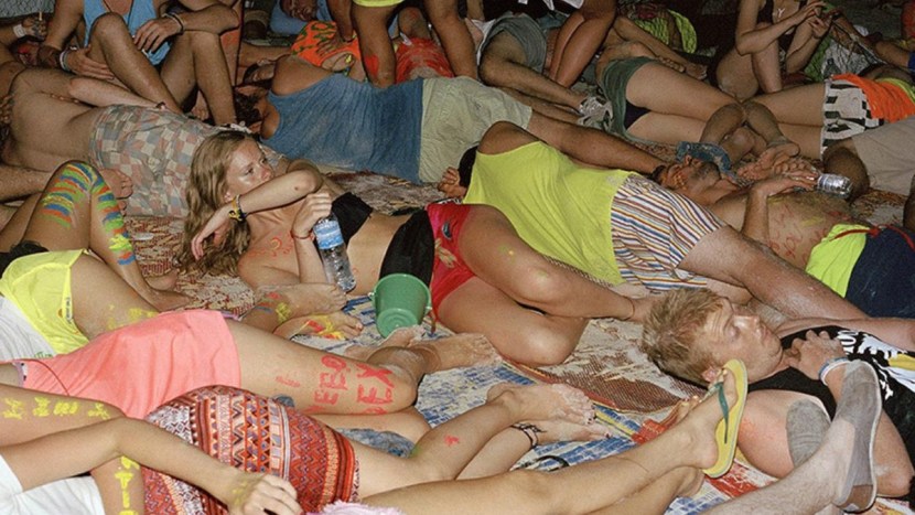 Group swingers with blacks