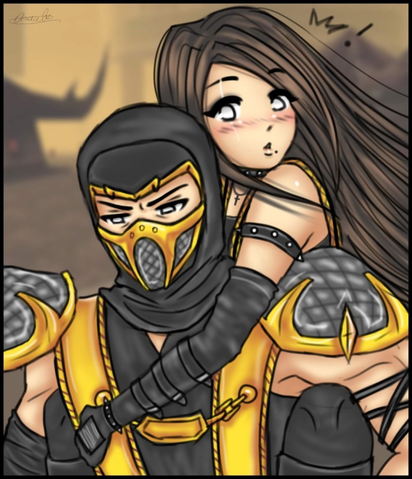 Scorpion Mortal Combat XXX Gay