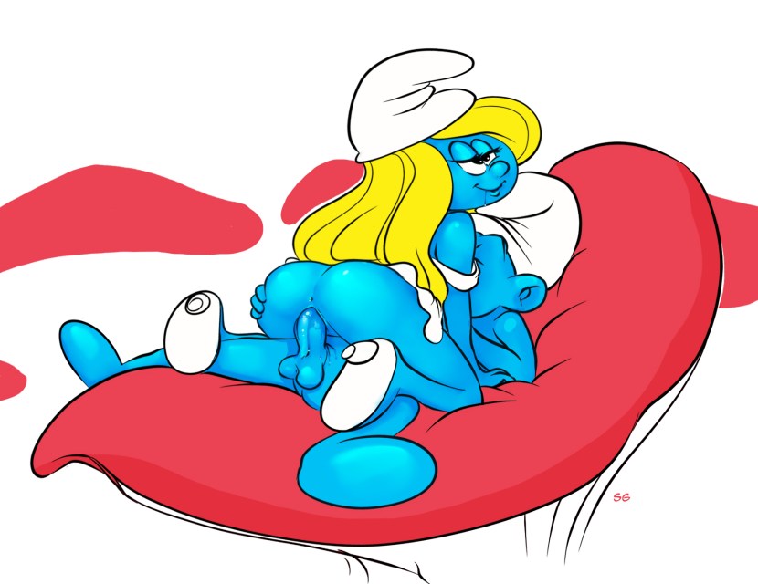 Hentai Smurfetta Papa Smurf