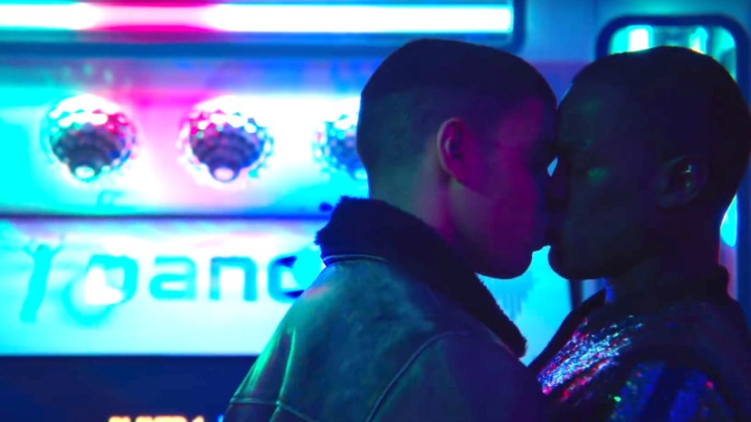 Couples on a nudist beach