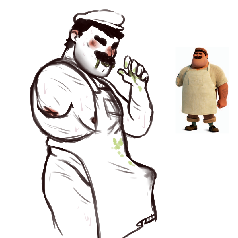 Luca Machiavelli Cat Cartoon