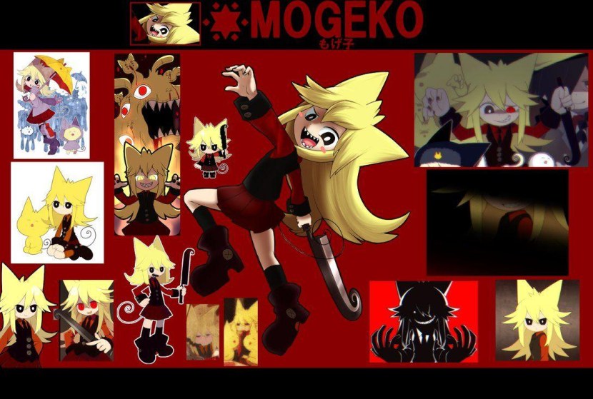 Moga-ko art is small