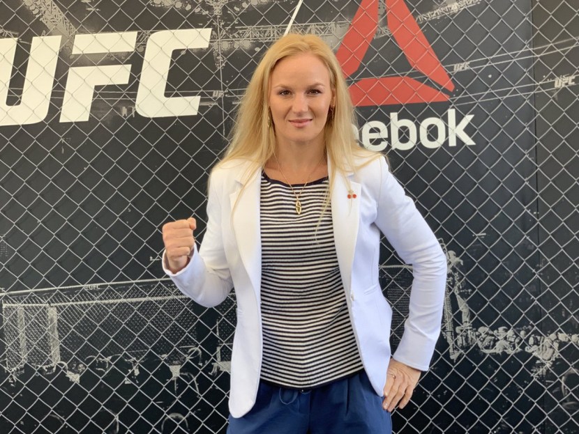 Valentina Shevchenko in jeans