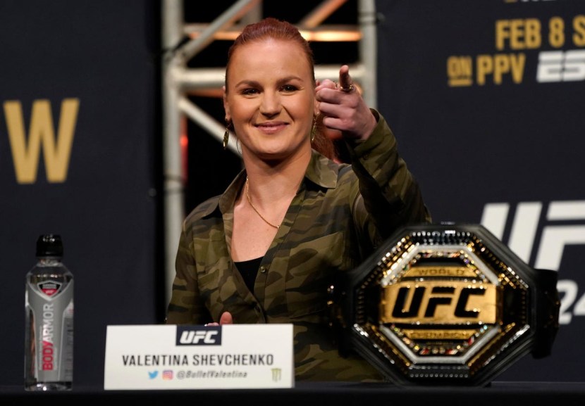 Boxer Valentina Shevchenko