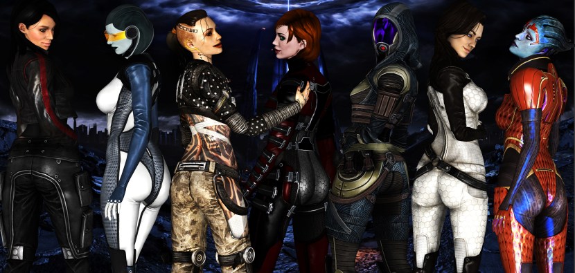 Tali, Miranda and Liara
