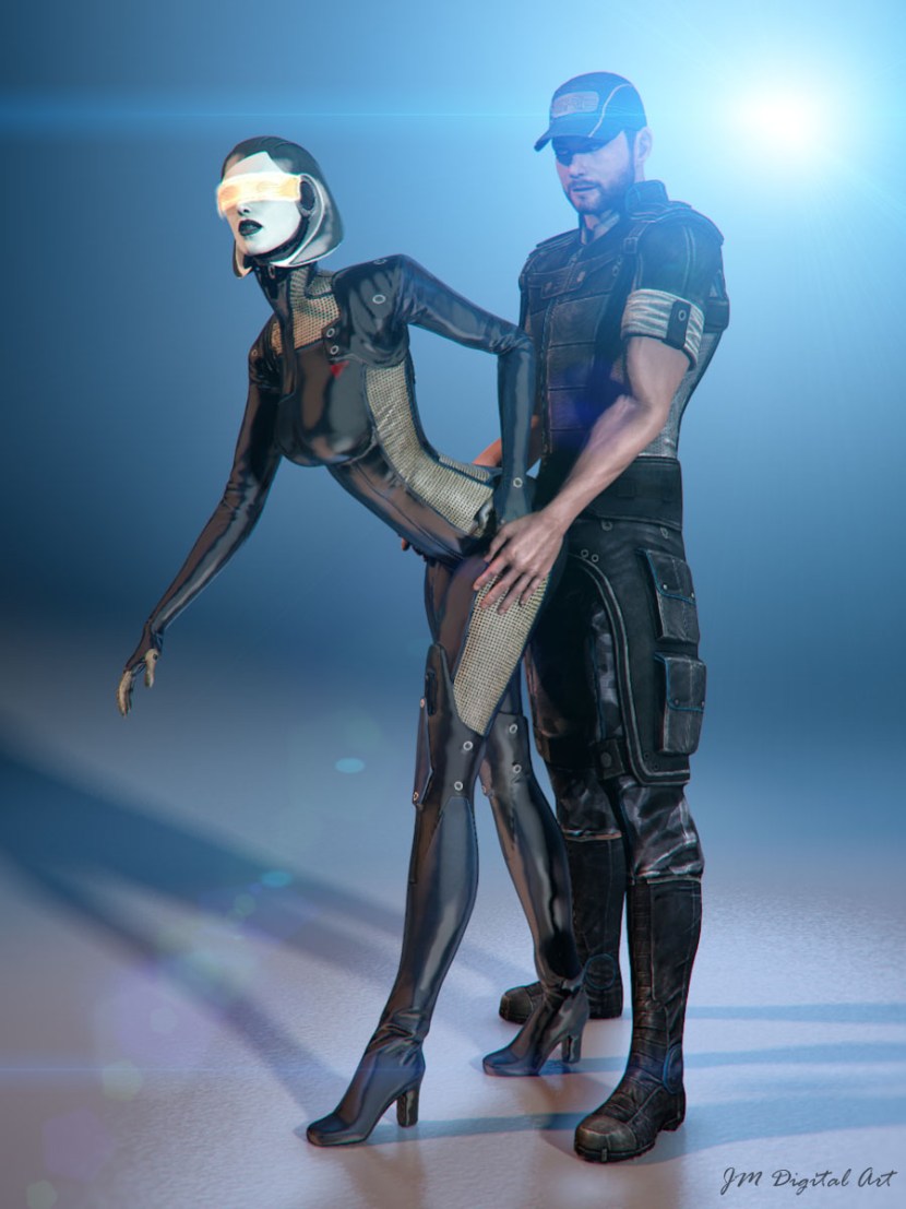 Mass Effect 3 Susie and Joker