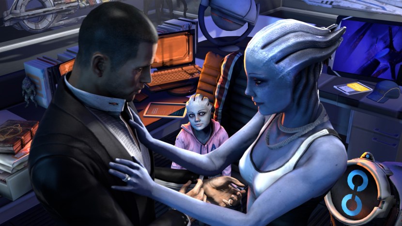 Shepard and Liara
