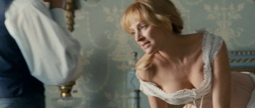 Angelina Jolie naked in the cinema