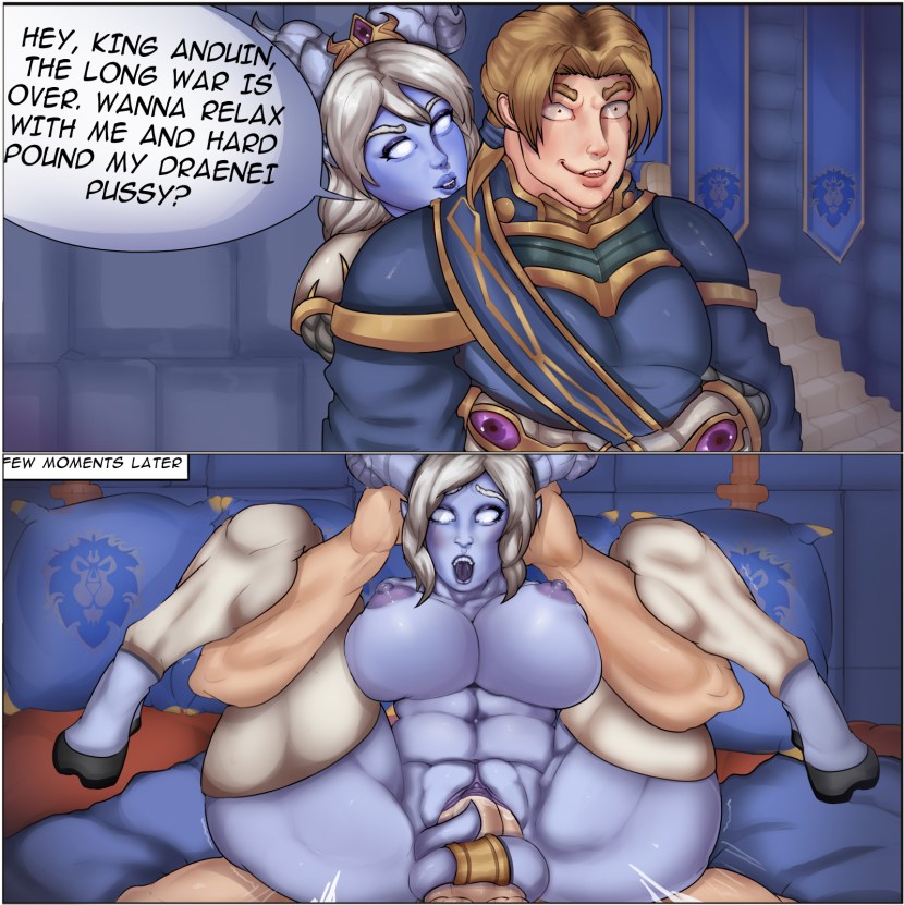 Warcraft Anduin Cumshot