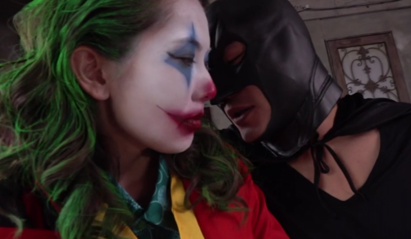 Harley Quinn Naked and Joker