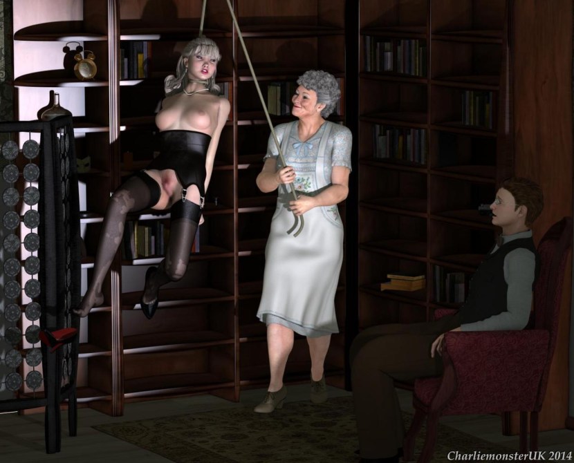 3D hentai little schoolgirls praying