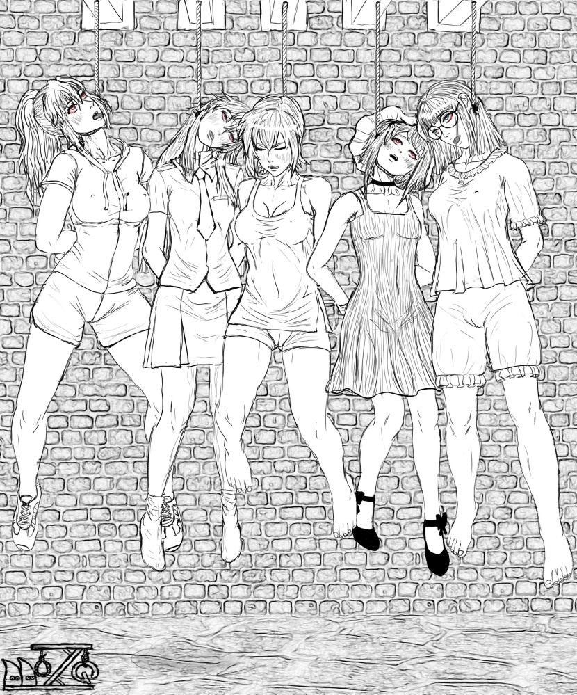 Erotic hanging party