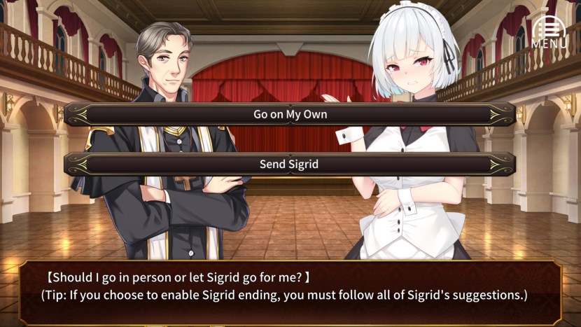 Visual novel Queen's Glory Hentai