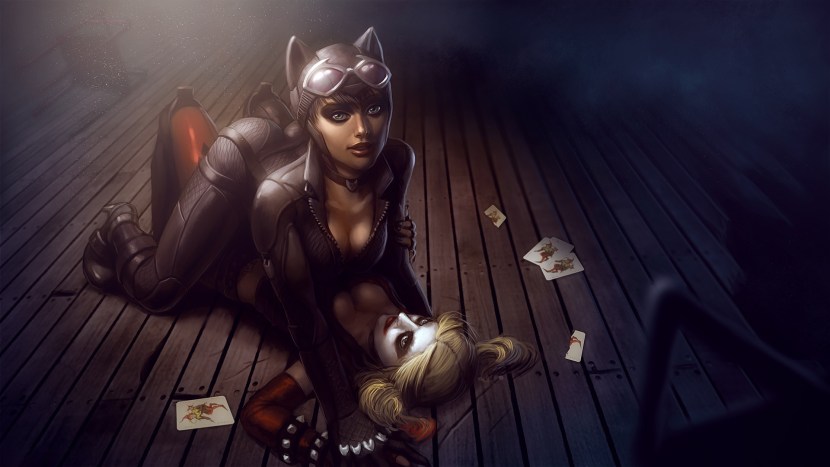 Harley Quin with big breasts