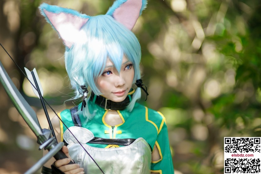 Girl with ears and tail