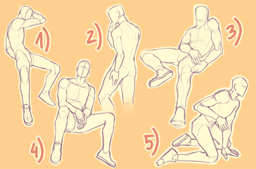 Erotic poses for art