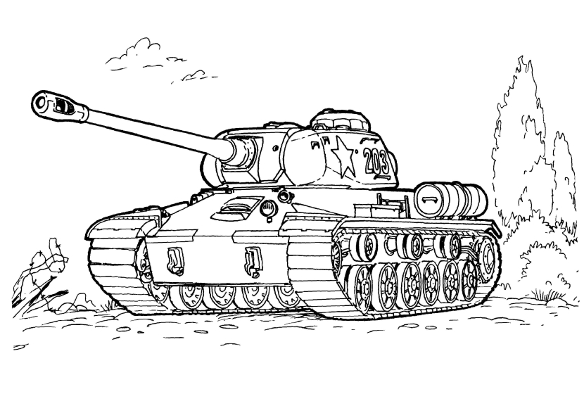 Coloring tanks World of Tanks T34