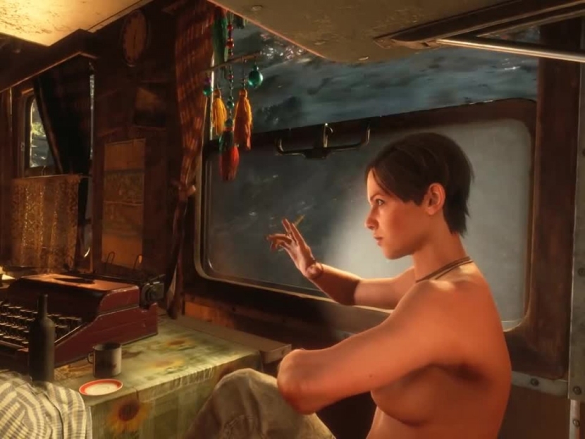 Metro 2033 Exodus naked Anna