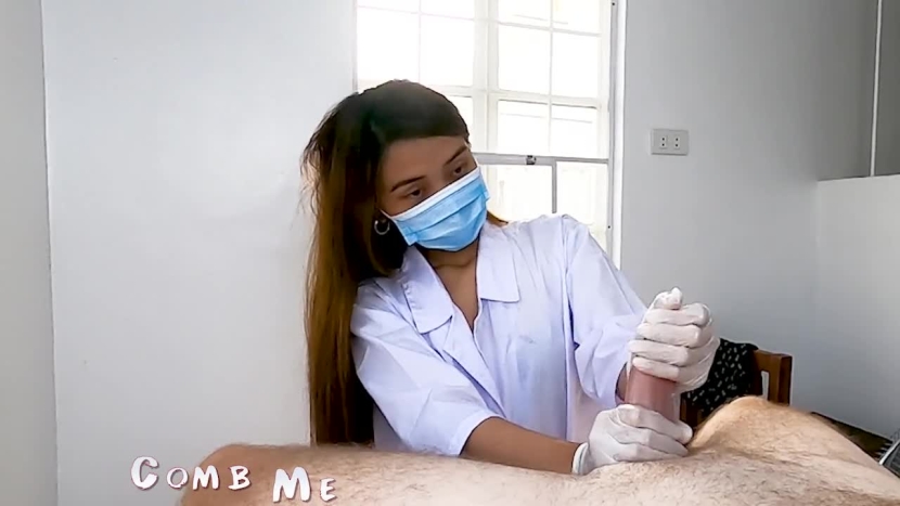 SPERM Donor Nurse Milks You Russian Subtitles