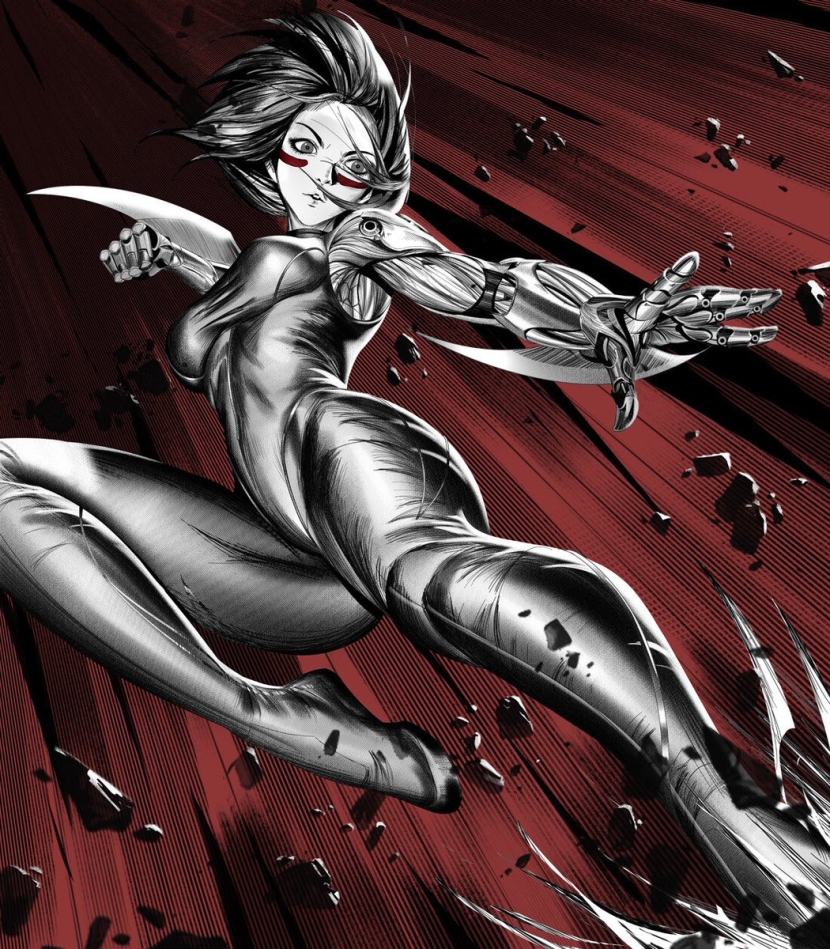 Combat Angel Alita Etti