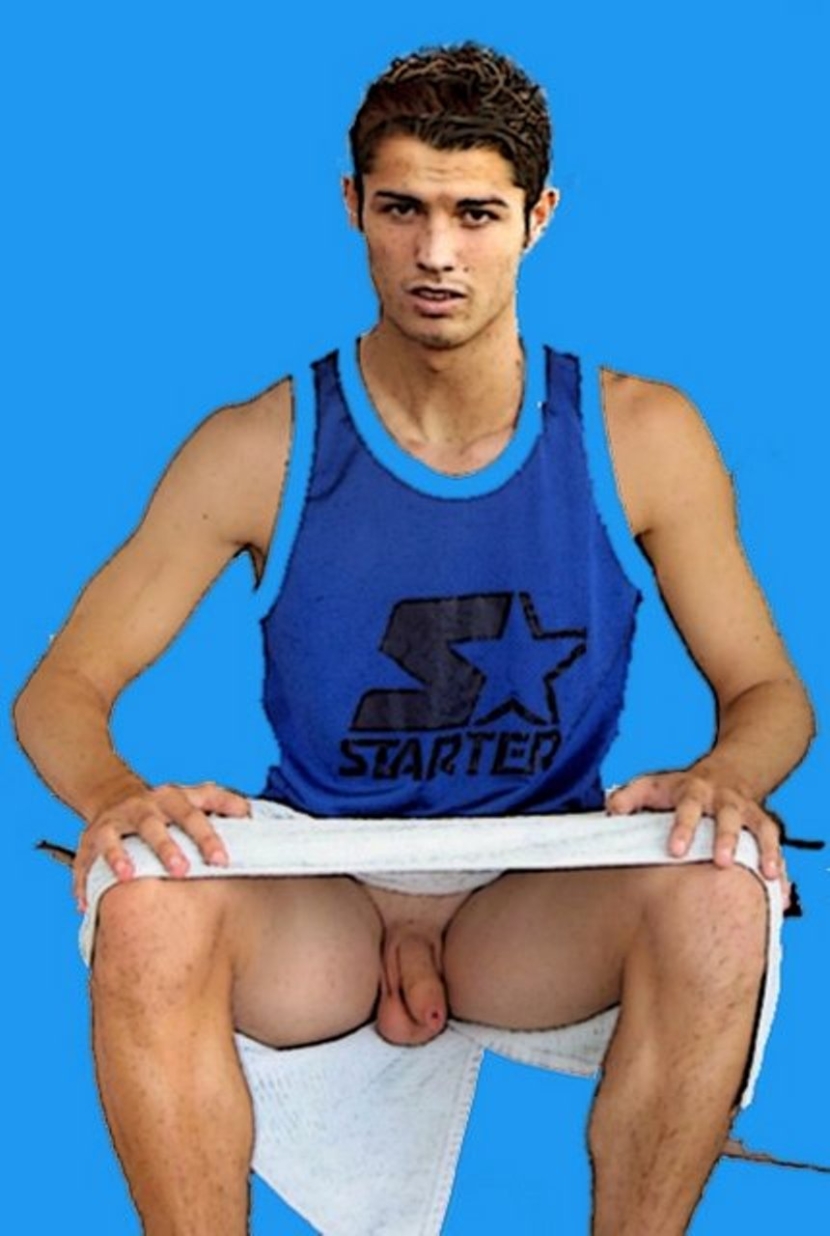 Cristiano Ronaldo Naked without panties