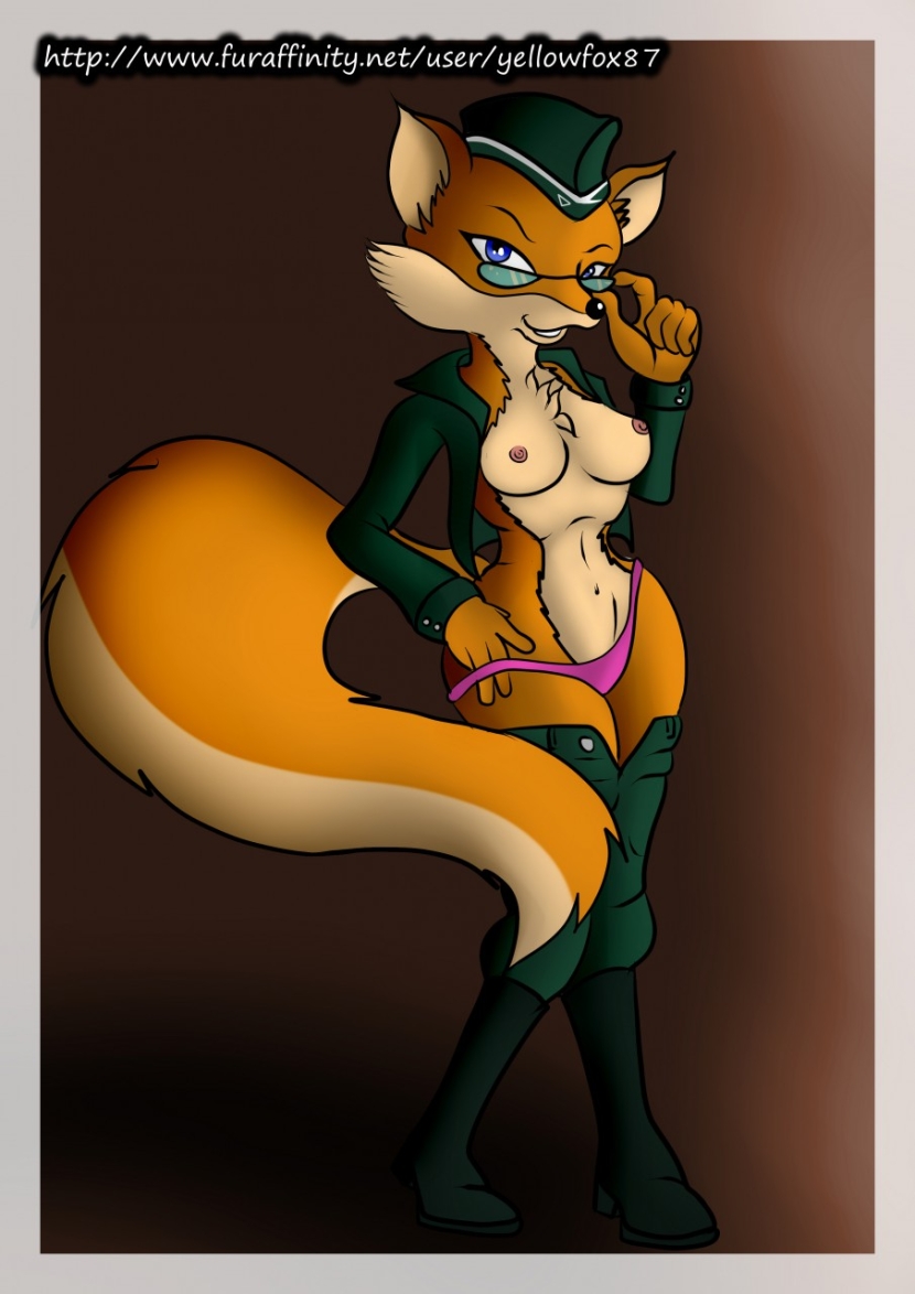 Lieutenant Fox Vicksen Hentai