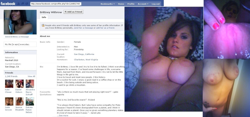 Facebook broadcasts Naked