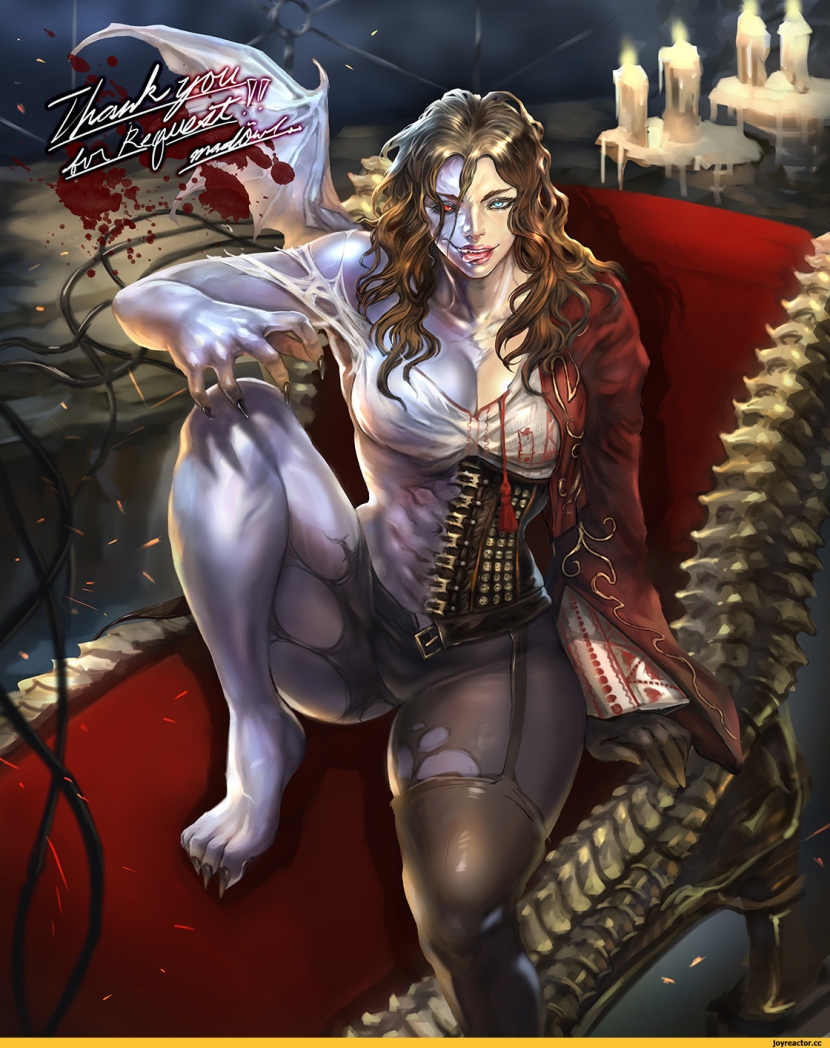 Queen of vampires art