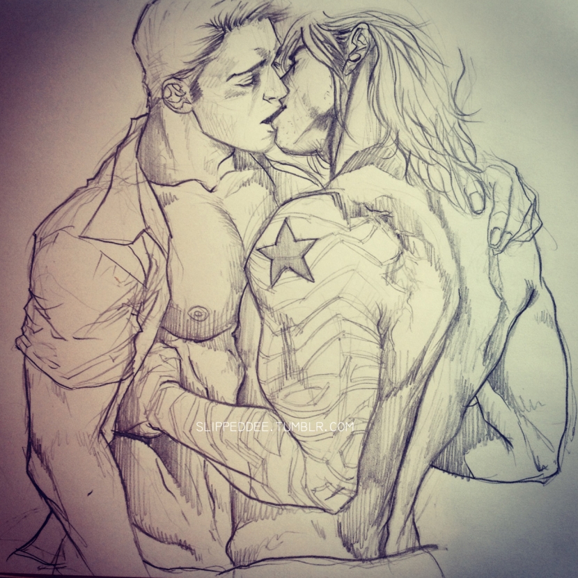 Bucky Barnes and Steve Rogers 18