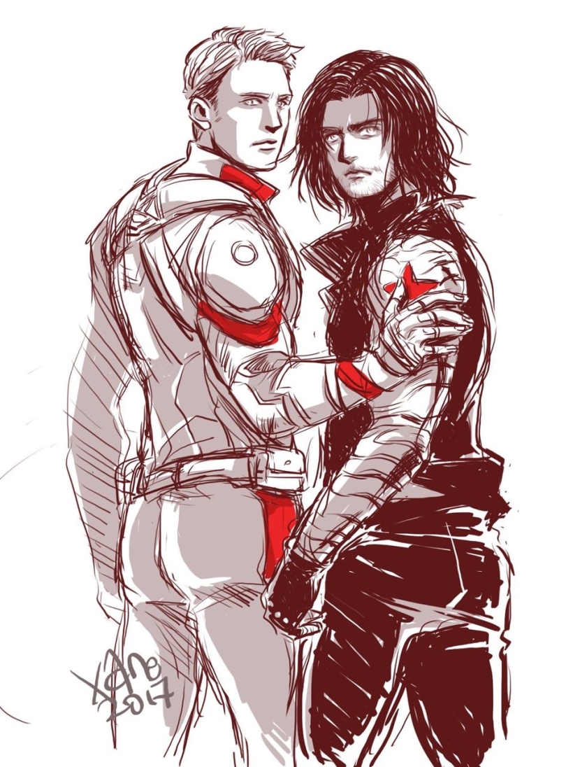 Erotic comics Winter Soldier