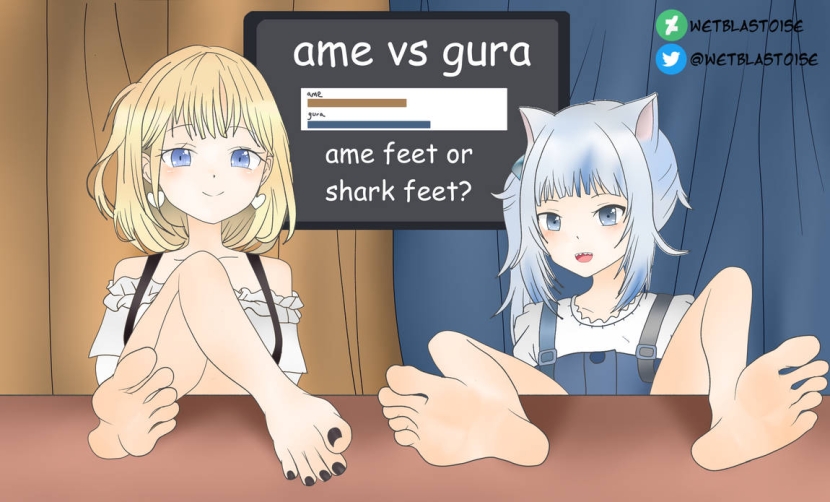 Gawr Gura Feet