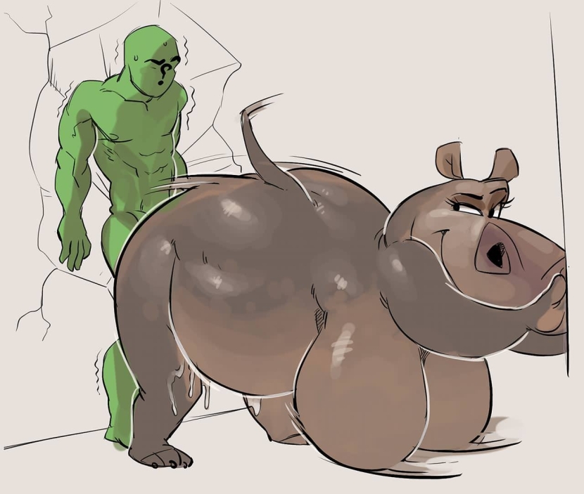 Madagascar Gloria Anal Vore