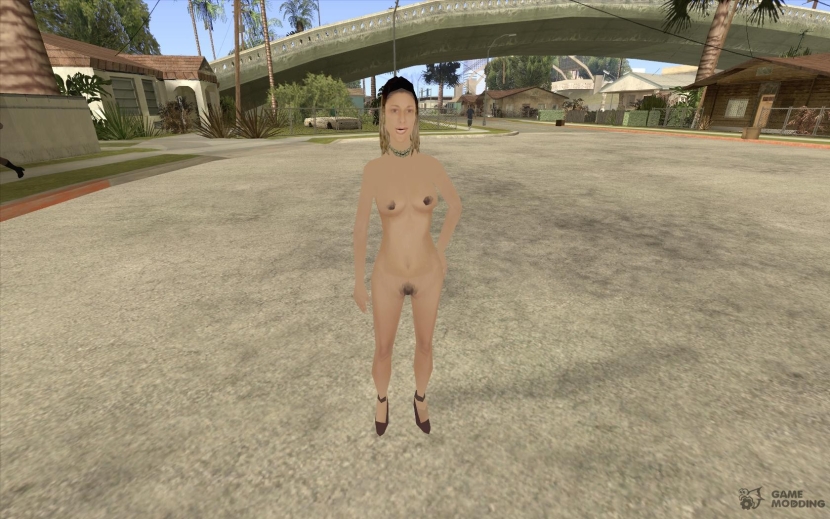 Naked characters of GTA San Andreas