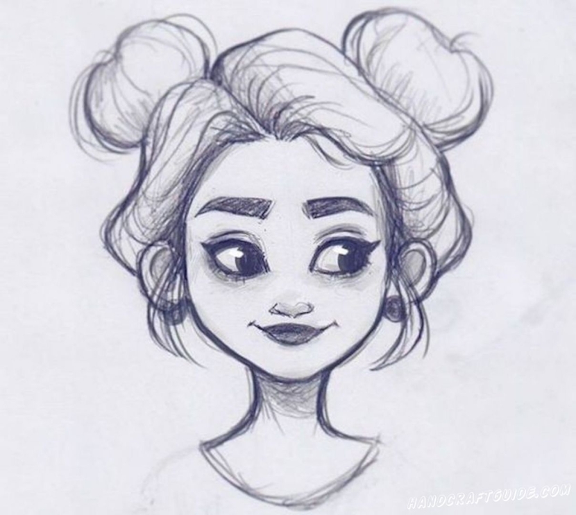 Beautiful drawings of girls for sketching
