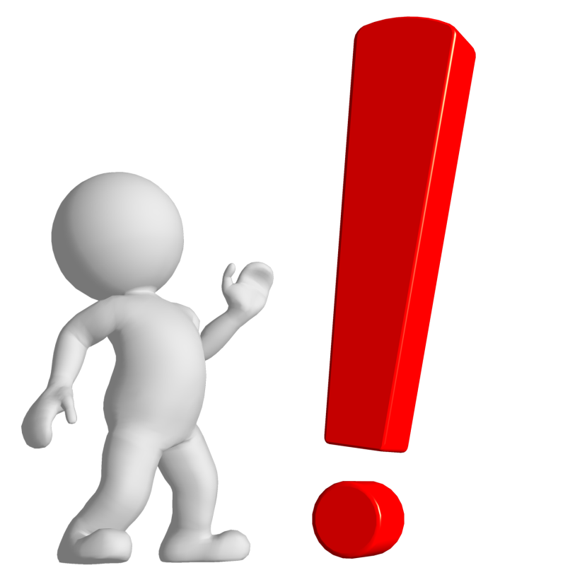 The sign of exclamation