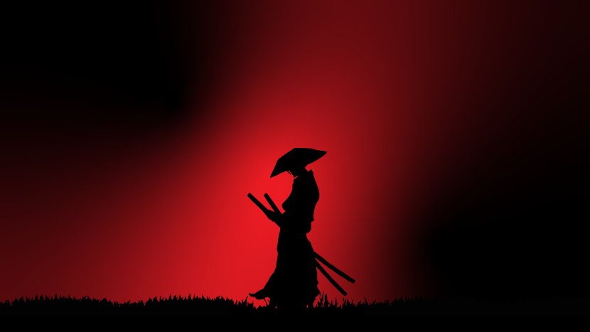 Wallpaper Samurai 4K