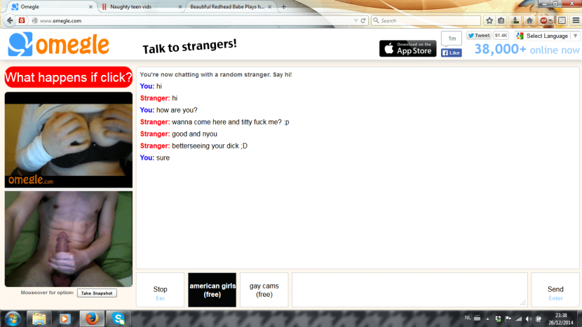 Omegle chat video