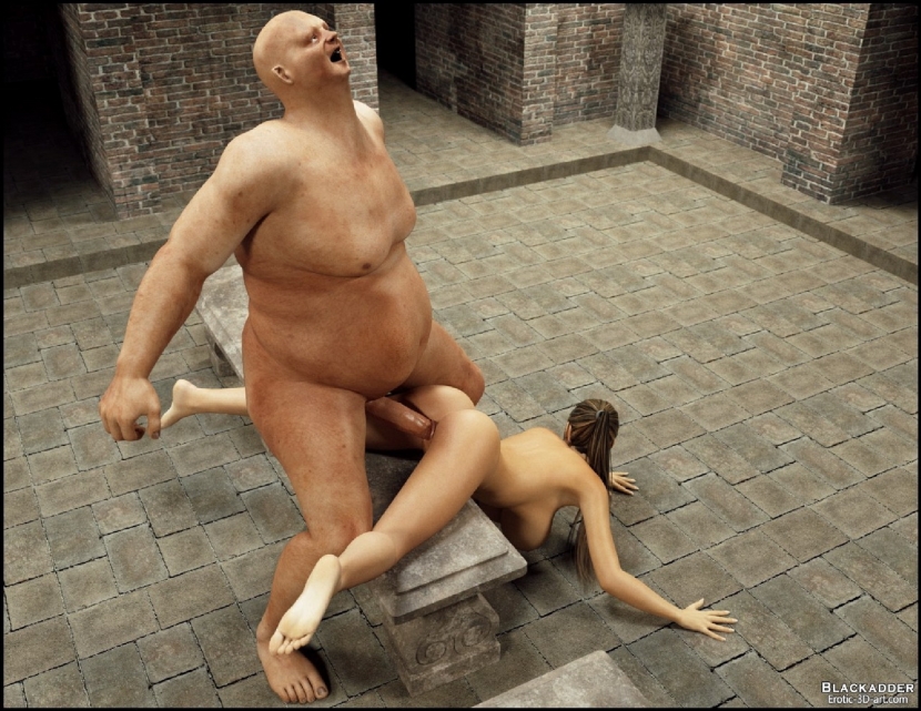 Giant naked women 3d